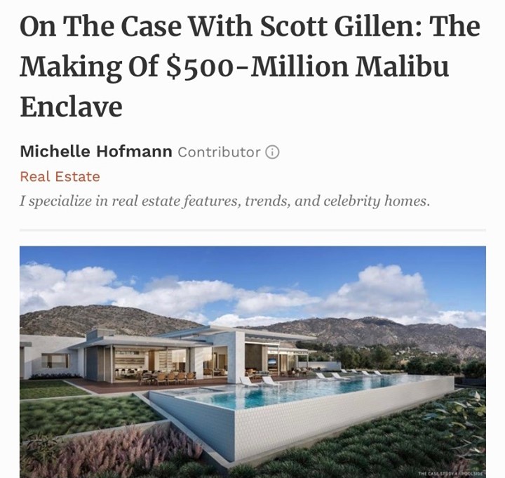 Thank you to @Forbes for featuring The Case in its totality. Designing this five home, 24 acre enclave on Malibus’s last epic bluff has been a challenge and labor of love. Click the below link to read about it. http://bit.ly/2Yr7AIyUnvarnished_Forbes