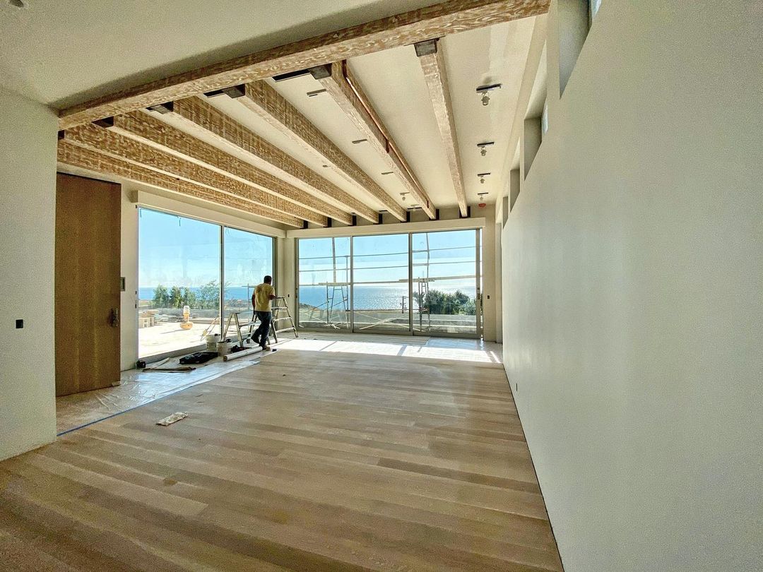What can you do with negative space? This is a master bedroom at The Who. what a great art wall that will be and not a bad view. It will also get the 80-year-old aged oak floors that will be hand scraped This house is sold already. #photooftheday #art #photography #gillenit #design #architecture #california #interiordesign #losangeles #decor #realestate #interiors #interiordesigner #malibu #midcenturymodern #luxuryhome #architecturedesign #luxurylisting #dreamhomes #gillenit #scottgillendotcom #scottgillen #themalibuseries