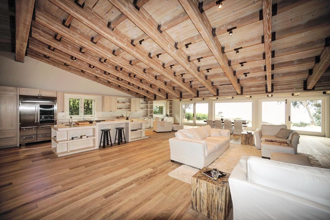 I spent a lot of time on the ceilings, detailing out a pattern of exposed beams. It seems to bring a lot of warmth into the home, I love it. This one in Malibu recently sold, I haven’t had a chance to meet the owner yet, maybe I’ll bump into them here in Malibu…. #scottgillendesign #malibu