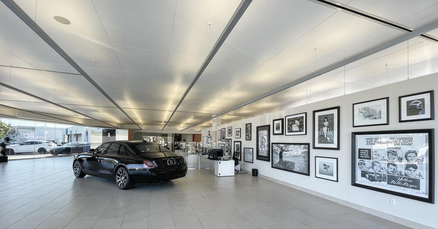 It’s nice to see extremely clean show rooms, nice, very nice. And that car rides like a dream.